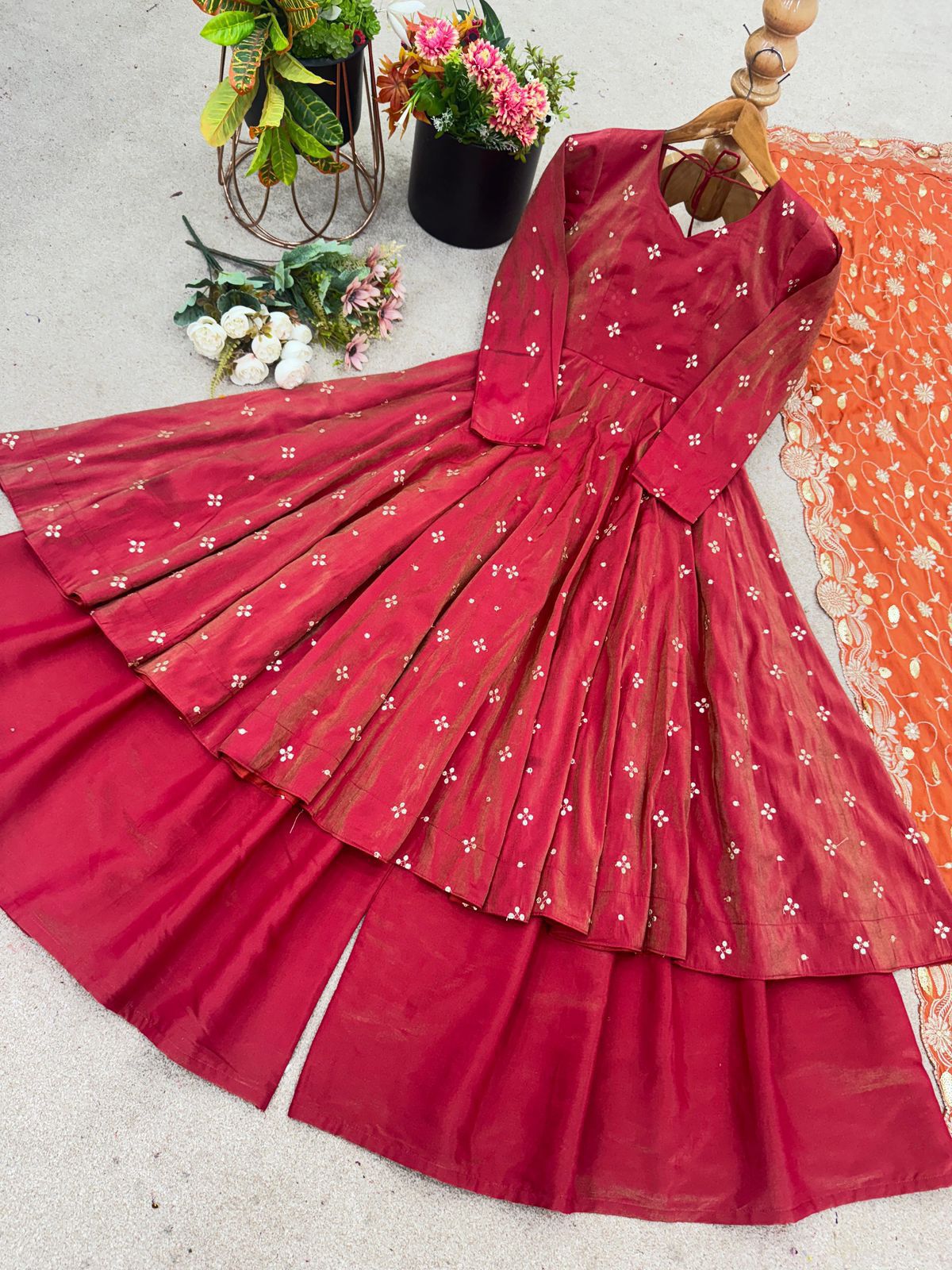 Whispering charm through delicate embroidery 🤍